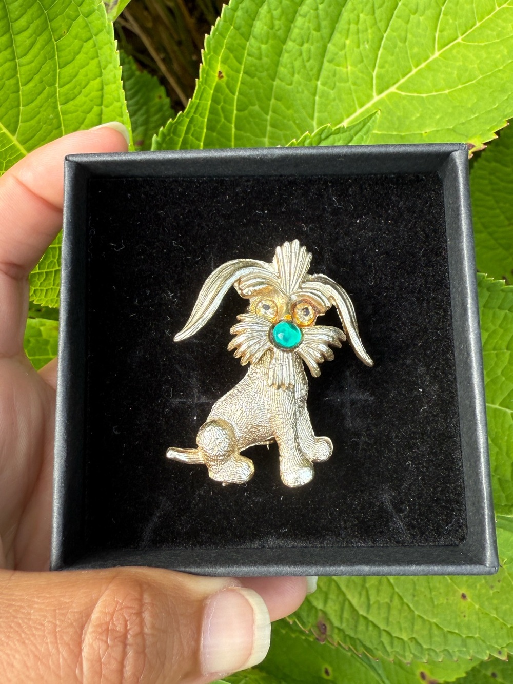 VTG Park Lane dog brooch